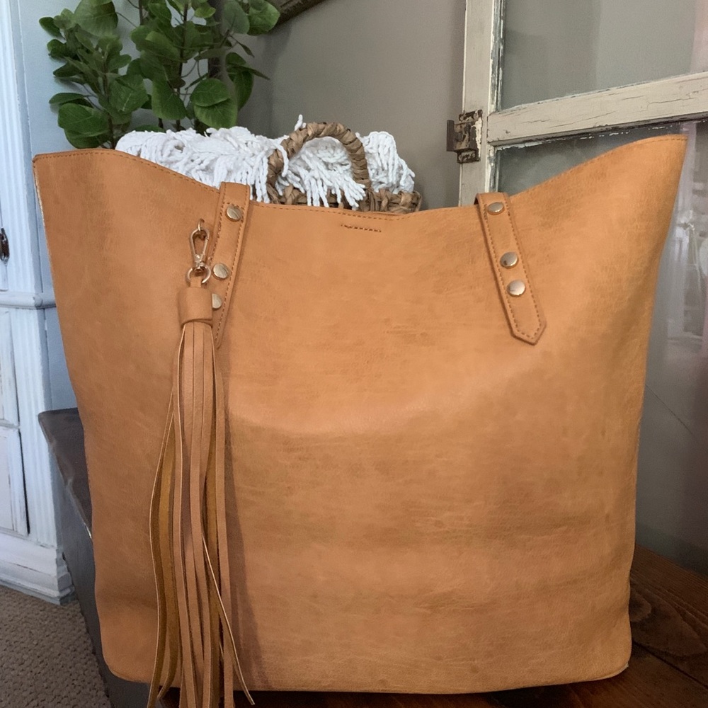 Mustard Yellow Tote Handbag